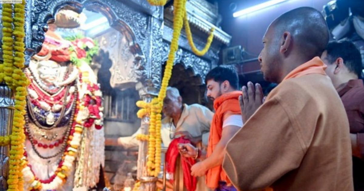 Chief Minister Yogi Adityanath offers prayers at Kalbhairav, Kashi Vishwanath temples